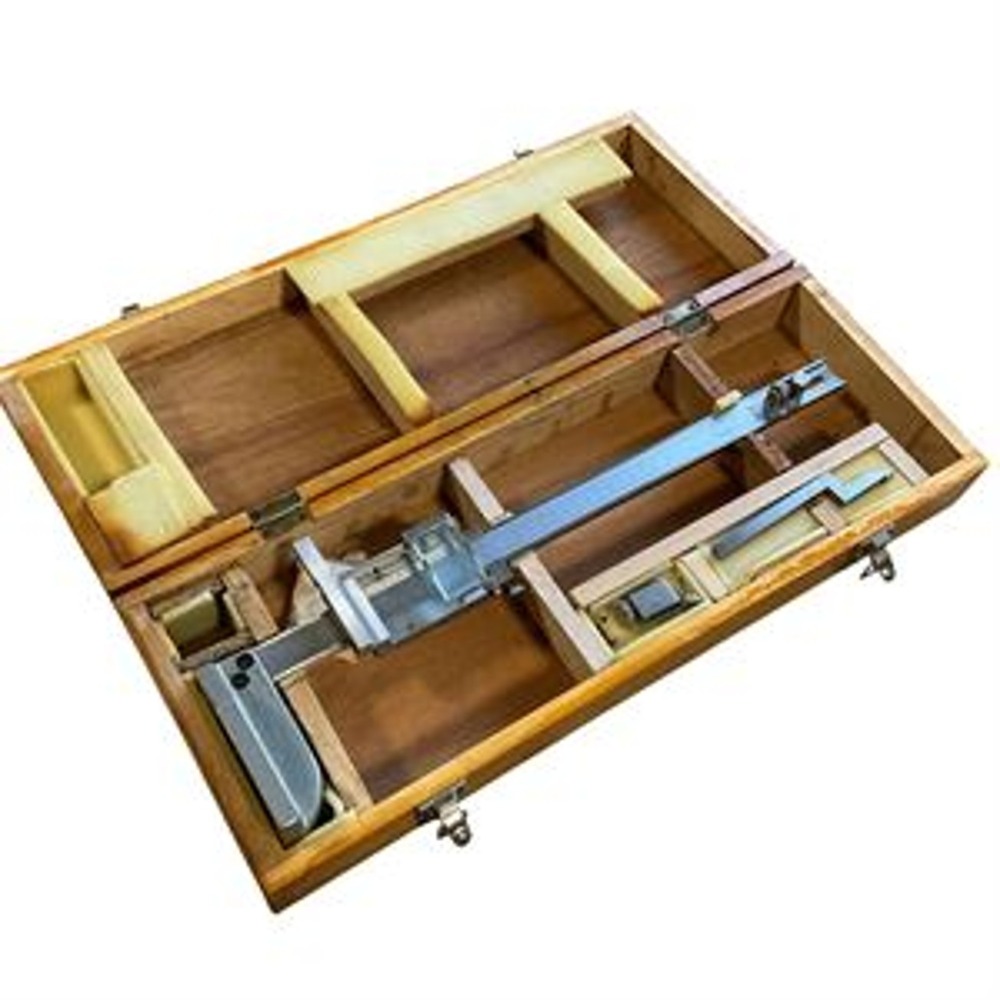 PK Stainless 12” Height Gage Precision Measuring Tool with Wooden Case
